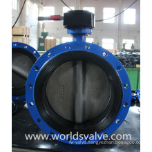 Double Flange Resilient Seated Butterfly Valve